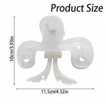 Book Clip, Student Reading Assistant, Head Book Clip, Loose-Leaf Clip, Fixed Book Clip, Reading Stand, Book Stand - Transparent - View 2