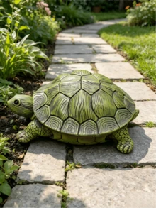 1pc Cast Iron Turtle Shaped Hidden Key Holder - Outdoor Key Storage Box, Decorative Garden Sculpture, Backup Key Storage, Compact Concealed Solution, Suitable For Home, Yard And Patio, Room Decor, Home Furnishing, Office & Student Supplies, Garden, Flag, Planter, Pool, Vase, Storage - Multiple Styles - View 9