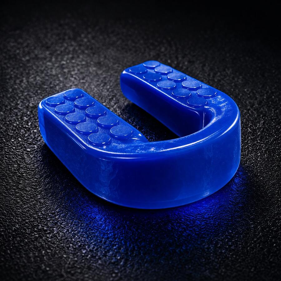 Sports Mouthguard For Boxing, Muay Thai, MMA, Professional, Adult, Moldable, Comfortable - 藍色 - 查看 1