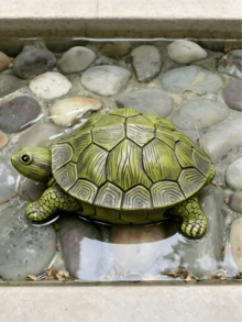1pc Cast Iron Turtle Shaped Hidden Key Holder - Outdoor Key Storage Box, Decorative Garden Sculpture, Backup Key Storage, Compact Concealed Solution, Suitable For Home, Yard And Patio, Room Decor, Home Furnishing, Office & Student Supplies, Garden, Flag, Planter, Pool, Vase, Storage - Multiple Styles - View 6