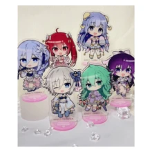 Acrylic Stand 10cm 1pc Tohka Yatogami Pastel Chinese Dress Anime Figure Keychain Cute Cartoon Ornament Collection Model Toy Friend Birthday Gift Gifts For Mother, Father, Graduation, And Teacher - Multicolor - View 2