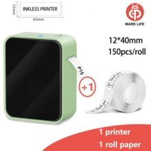 Marklife Thermal Label Printer P15,Mini Protable Bluetooth Self-Adhesive Label Printer,Wireless Sticker Maker Printer,Barcode Label Maker,Used For School Office Kitchen Business,To Tag Price/Gift/Diy Creative/Marking/Thank You Cards - Multicolor - View 13