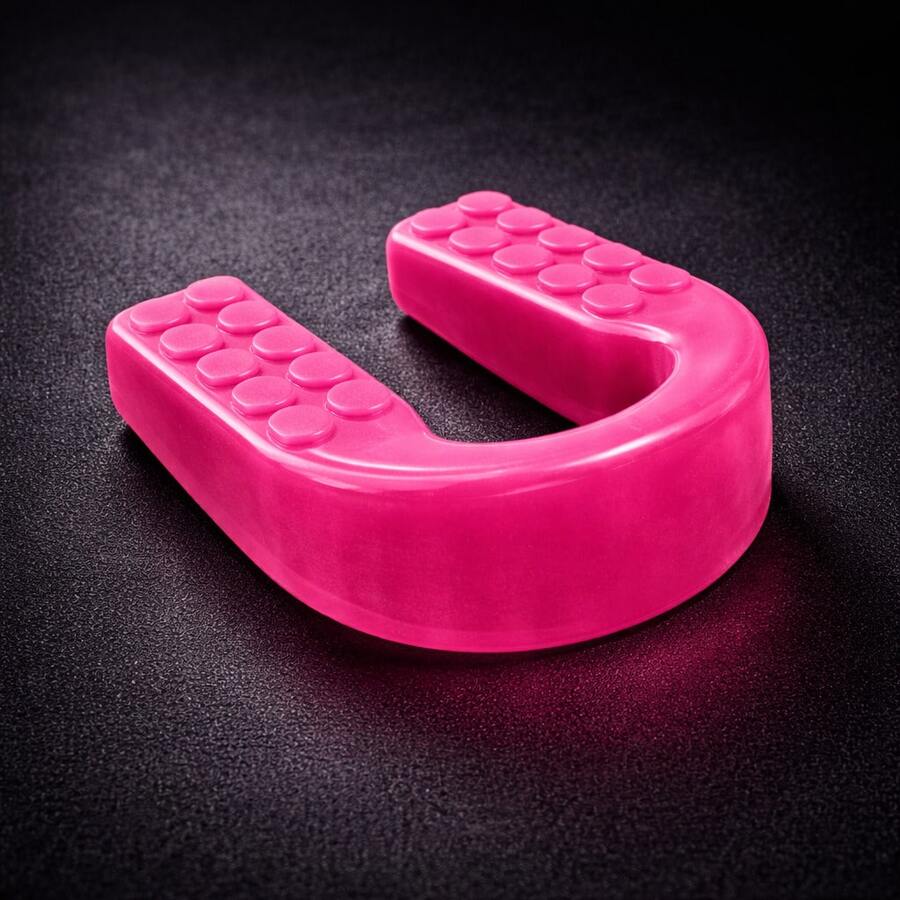 Sports Mouthguard For Boxing, Muay Thai, MMA, Professional, Adult, Moldable, Comfortable - 粉色 - 查看 1
