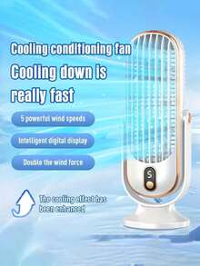 Practical USB Powered Handheld Mini Electric Fan, Adorable Octopus Design, 3 Wind Speed Settings, Multiple Color Options - Multicolor - View 10