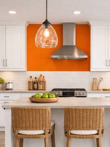 Washable Adhesive Wallpaper 45cm X 10m VMP TAC Roll For Bedroom Home Decor, Plain Wallpaper, Easy Application, Waterproof - 橘子 - 查看 5