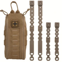 1pc Rapid Access MOLLE Pouch (Empty Bag Only. No Supplies Included), Quick-Detach Tactical Bag For Hunting & Competition, Side Carry EDC Pack For Outdoor Training - Multicolor - View 5