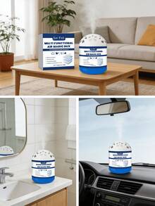 1pc/120g Multi-Functional Air Magic Box, Plant-Based Air Freshener Dehumidifier, Moisture Absorbing Odor Eliminator, Calcium Chloride Based Dehumidifier, Easy To Place Room Freshener, Reduces Humidity And Eliminates Odors, Home Closet Bathroom Dehumidifier, Basement Air Purifying Box, Household Air Magic Box, All Year Round Home Deodorizer - Light Fragrance - View 12