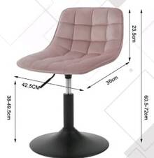 Taburetes de tocador - Negro - Ver 4