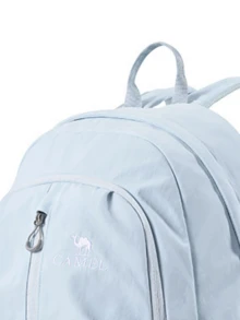 CAMEL CROWN Lightweight Outdoor Travel Backpack For Commuting, Business Trips Travel And Laptop Bag - Glacier Blue - View 2