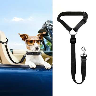 Áo bảo hộ cho thú cưng có thể điều chỉnh, khóa kim loại chắc chắn và lớp đệm êm ái, phù hợp với hệ thống dây an toàn trên ô tô, hỗ trợ công thái học, dễ lắp đặt, đai an toàn cho thú cưng khi đi du lịch, thiết bị an toàn cho chó nhỏ khi đi du lịch.