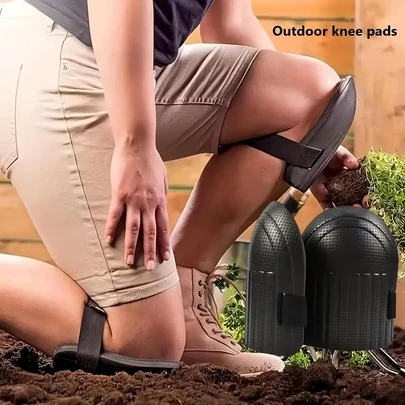 1 Pair Professional Thick Knee Pads With Built-In Precise Ruler, Suitable For Tile Layers, Construction Workers And Gardeners. The Professional Knee Pads Feature A Built-In Accurate Ruler With Clear Markings. The Thick Knee Pads Are 1.5 Inches Thick, Made Of High-Density Foam Material, Meeting Precise Measurement Needs. This Dual-Purpose Knee Pad Product Combines Protection And Measurement Functions.