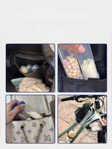 1/5/10pcs Graduated Milk Powder Storage Tube Leak Proof Screw Lid Infant Formula Container Portable Travel Snack Fruit Powder Storage Bottle - Transparent - View 7