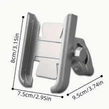 Aluminum Alloy Bicycle Fixed Bracket, Phone Holder, Bicycle Electric Battery Bicycle, Rotatable Phone Holder, Navigation Bracket - Multicolor - View 8