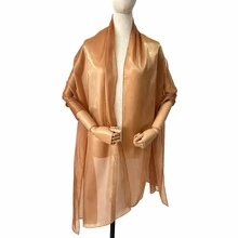 1pc Women's Elastic Satin Shawl, Suitable For Wedding, Party, And Holiday Dress,Beach - Multicolor - View 21