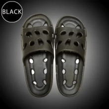3 Pairs Unisex Bathroom Slippers, Solid Color Breathable Open Toe Slippers, Comfortable Non-Slip EVA Material, Breathable Design, No Water Accumulation Inside - Multicolor - View 15
