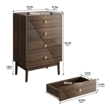 Storage Cabinets - Brown - View 7