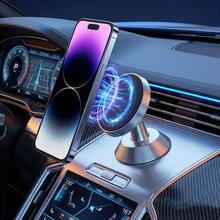 Super Strong Magnetic Car Phone Holder, Suitable For Dashboard, Anti-Shake Anti-Slip And Won't Fall Off - A - View 5