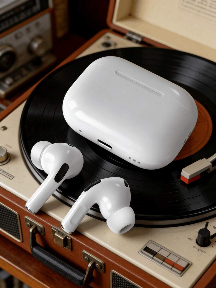 True Wireless Earbuds - Compatible With Apple And Android Devices, Built-In Microphone, Sweat-Resistant, Up To 24 Hours Playtime - White - View 1