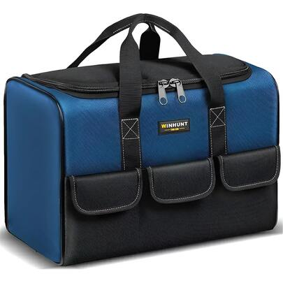 Parolera Maleta De Herramientas 20 Pulgadas Tipo Mochila Organizador Multi Compartimentos Uso Rudo Bolsa Para Herramientas Resistente Portátil Para Trabajo Electricista Mecánico