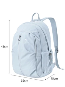 CAMEL CROWN Lightweight Outdoor Travel Backpack For Commuting, Business Trips Travel And Laptop Bag - Glacier Blue - View 1