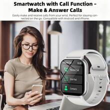 This Popular Unisex Smart Watch Features The Following Functions: Call Answering, Message Alerts, Music Control, Remote Camera Shutter, Step Counting, Calorie Tracking, Multiple Sports Modes, Alarm Clock, Incoming Call And Message Notifications, Compatible With Android And IOS Systems. - Multicolor - View 4