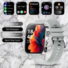 2026 New High-Definition Full-Touch Smart Watch, Unisex - Wireless Calling/Messaging, Multiple Sports Modes, Remote Camera Control, Outdoor LED Light, Compatible With Android And IOS, USB Charging, Alloy Case/Silicone Strap/Metal Strap, Modern Fashionable Clear Display, Fitness Tracker, Smart Watch, Multi-Function Smart Watch, Suitable For Halloween, Thanksgiving, Christmas And Other Occasions - View 13