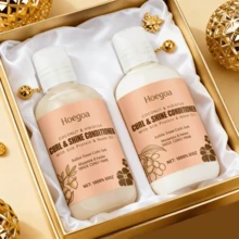 Curling Elastic Cream,Keratin Coconut Shampoo And Conditioner Set,Hair Curling Cream Set,Neutral Hair Gel,Moisturizing Curling Formula, Moisturizing And Nourishing Hair, Lasting Elastic Fluffy Feeling, Suitable For Wavy And Curly Hair,Stocking Stuffers,Gifts Of Women & Men,Travel Essential,Coconut Oil Hair Products - Cream - View 5