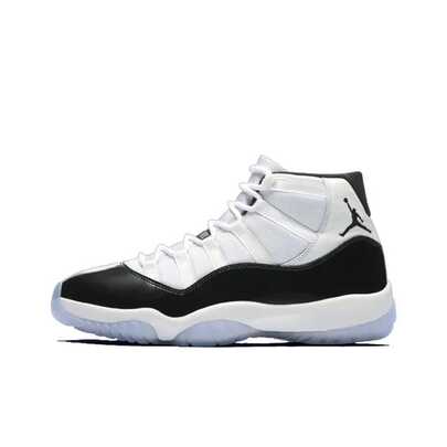 Nike Jordan Air Jordan 11 concord OG 舒適 高筒 復古籃球鞋 男女同款 黑白
