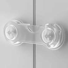 3/5/8Pcs Safety Lock Buckles, Includes Multi-Functional Strap Lock Buckles, Suitable For Refrigerator, Cabinet, Drawer, Dishwasher, Toilet And Other Scenes, Prevent Finger Pinching Safety Protection - Multicolor - View 5