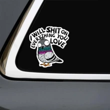 1 Miếng Decal Vinyl PVC Chống Nước Có Thể Tháo Rời 3 Inch Hình Chú Chim Bồ Câu Hoạt Hình Hài Hước "TA SẼ LÀM VỚI TẤT CẢ NHỮNG GÌ MÀY YÊU THƯƠNG" Hình Chim Bồ Câu Hoạt Hình Châm Bạo Trả Thù Nhỏ Nhăn Nhăn Mỉa, Hài Hước Đen Tối Meme Lan Truyền Gen Z Trích Dẫn Thẩm Mỹ Hoàn Hảo Cho Máy Tính Xách Điện Thoại Bình Nước Ván Trượt Mũ Bảo Hiểm Sổ Nhật Ký Cản Xe Sổ Tay Trang Trí Ký Túc Hành Lý Du Lịch Món Quà Lý Tưởng Cho Thanh Thiếu Niên Nam Nữ Nam Giới Yêu Thích Meme, Bạn Bè Thích Tính Băn Thăn Từ 13-30 Tuổi Nhãn Dán Trang Trí Sáng Tạo Decal Vinyl Chống Nước Cho Mọi Bề Mặt Sần - 3*2,9 inch - Xem 11