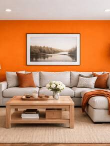 Washable Adhesive Wallpaper Roll VMP TAC 45cm X 10m Bedroom Home Decor Plain Wallpaper Easy Application Waterproof Room Renovation - 橘子 - 查看 5