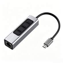 Bộ chuyển đổi USB sang Ethernet, Bộ chuyển đổi Ethernet RJ45 100Mbps, Hub chia USB, Hub cho máy tính để bàn/máy tính xách tay, Kim loại LRA3, LC02, LRA2, LRC2 - Xem 13