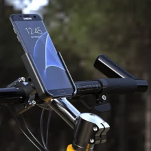 Aluminum Alloy Bicycle Fixed Bracket, Phone Holder, Bicycle Electric Battery Bicycle, Rotatable Phone Holder, Navigation Bracket - Multicolor - View 7