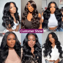 Human Hair Bundles Body Wave Bundles Human Hair For Women Brazilian Raw Hair Bundles 10A Top Quality 100% Human Hair Bundles Hair Extension 3 Days Delivery 12-32inch Long Thick Bundles - Natural Black - Übersicht 10
