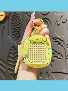 Móc khóa hoạt hình Sanrio dễ thương, móc khóa trang trí Kuromi & Cinnamoroll, món quà mặt dây chuyền nhỏ xinh! - Nhiều màu - Xem 10