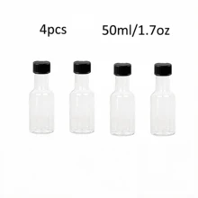 Bộ 32/4 chai rượu nhựa dùng một lần kèm nắp và 2 phễu, thích hợp làm quà tặng tốt nghiệp, quà chúc mừng trong các buổi tiệc tốt nghiệp, họp lớp, lễ tốt nghiệp. - trong suốt - Xem 9