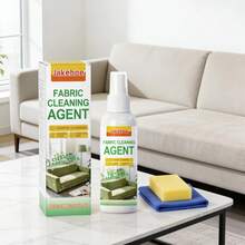jakehoe Fabric Cleaning Agent - Removing Stubborn Stains, Reducing Odors, Safety Formula, Gentle And Harmless, Furniture Care, Waterless Dry Cleaner, Upholstery Stain Remover, Curtain Carpet Cleaner - 液體 - 查看 1