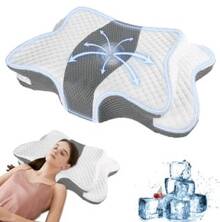 Almohadas de espuma de memoria - Blanco - Ver 1