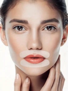 2pcs/4PCS/6PCS/8PCS,Anti-Wrinkle Lip Mask, Lip Wrinkle Smoothing Patches, Lift And Tighten Lip Area, Skin Care Stickers - Multicolor - View 2