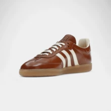 adidas Samba OG Made in Italy Vachetta Tan - Blanco - Ver 4