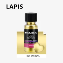 Metallic Pigment Powder, Fine Resin Pigment Powder, Each Bottle 20ml Resin Color Pigment For Epoxy Resin Coloring, Polymer Clay And Jewelry Making, Candle Dye, Paint. - 20ml - View 9