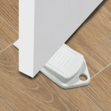 Butée de porte en silicone 1/3e génération, cale de porte, dispositif de protection de porte, cale de porte de , ventouse de porte anti-collision, type anti-collision, butée de porte créative coupe-vent, cale de porte de pour la maison, accessoires de maison, pièces de décoration intérieure, butée de porte, meubles, meubles de maison (couleur et style aléatoires) - Multicolore - Voir 10