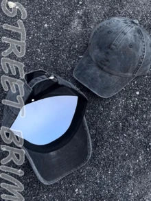 Black 1pc Unisex Von-Dutchs Vintage Print Gorras Para Hombre Original Baseball Cap For Men, Sun Hat, Curved Brim, Dad Cap. Suitable For Daily Use And Outdoor Activities. Outdoor Adjustable Sun Cap. Spring-Summer Travel, Tourism, Beach Vacation Hat.Best Gifts For Dad And Mom And 4th July. - 黑色 - 查看 6