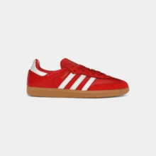 Adidas Samba OG Better Scarlet (Women's) - White - View 1