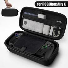 适用于 ROG Ally X/ROG Ally 的硬质 EVA 便携包，大容量掌机旅行收纳包，配有钢化玻璃屏幕保护膜和 4 个拇指握柄帽 - 查看 6