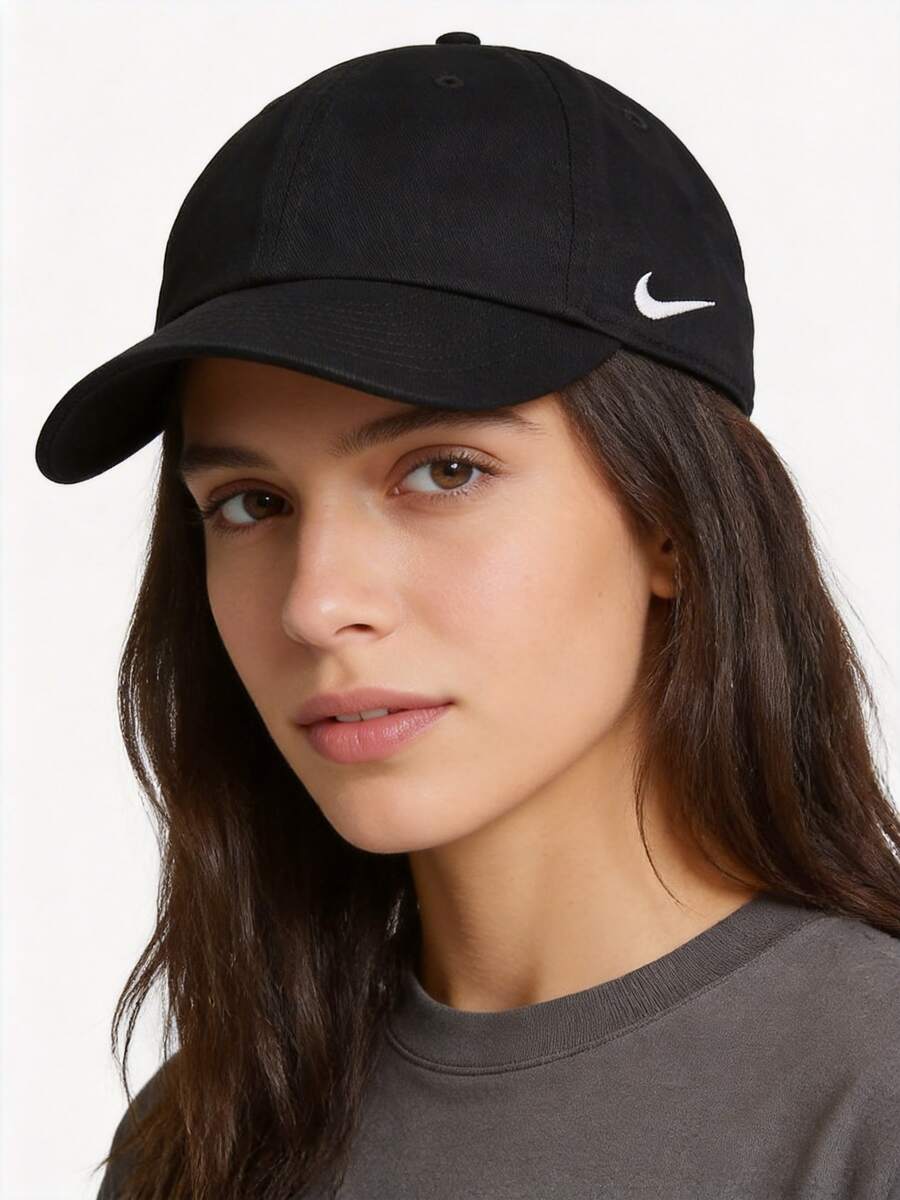 Nike 男女帽子 TEAM U NK H86 CAP 運動帽戶外遮陽帽日常休閒帽棒球帽 IB8895 - 黑色 - 查看 1