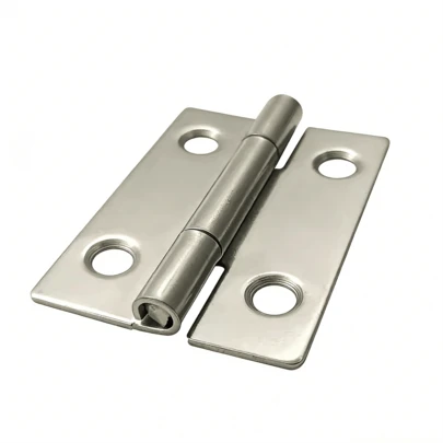 Bản lề hộp trang sức cỡ nhỏ bằng thép không gỉ, bản lề thép.