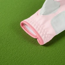粉色女士高尔夫手套，防滑耐用 - 粉色 - 查看 7