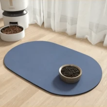 1 包/吸水宠物食品垫 - 猫狗食品和水碗垫，速干宠物食品垫，防溢宠物喂食垫，宠物用品垫 - 适用于容易弄脏水碗的狗狗 [6 种颜色可选] - 彩色 - 查看 29