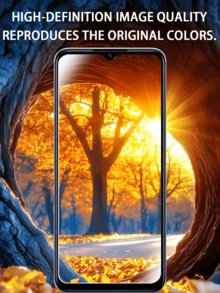5 piezas de película protectora de privacidad compatible con OPPO, protege la privacidad, anti-aceite y anti-huellas, fácil instalación sin burbujas, se ajusta firmemente a los teléfonos - Negro - Ver 10